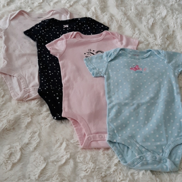 Carter's Other - Baby girl carters lot of onsies bodysuits 9 months